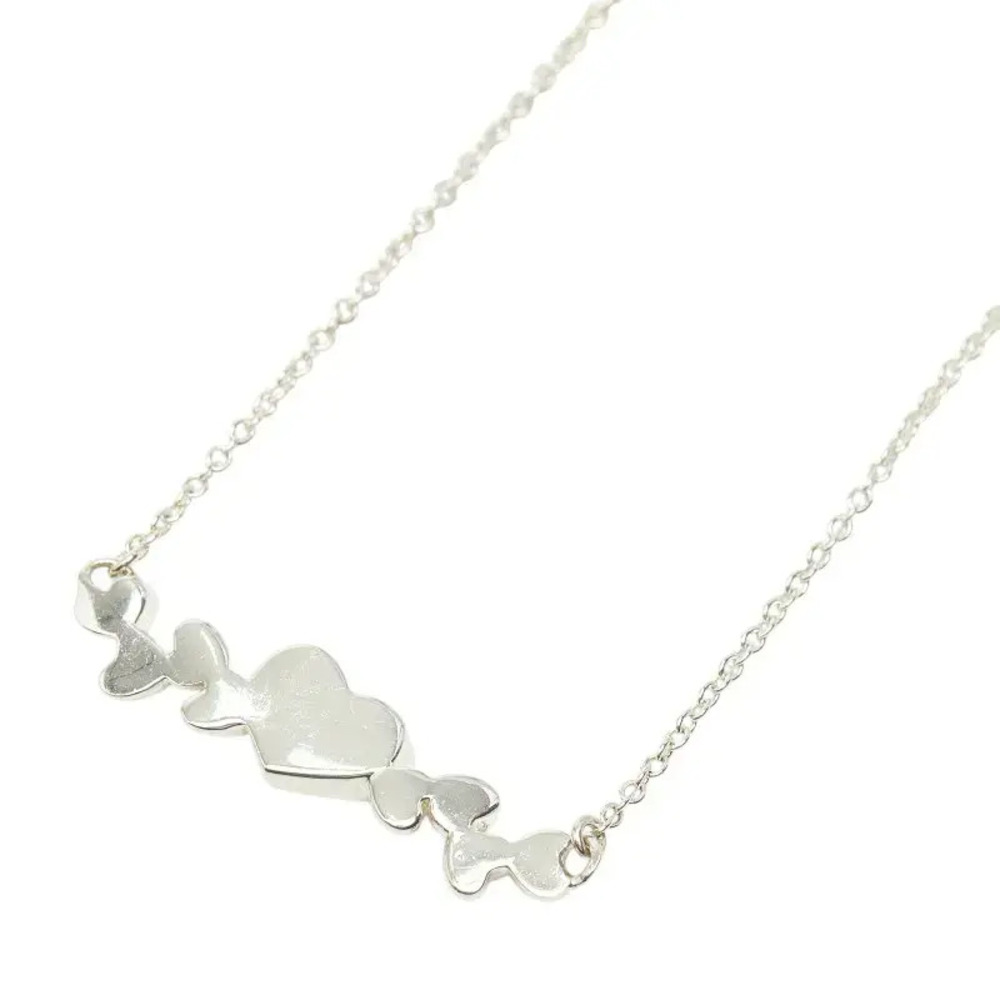 Tiffany Co Modern Key Necklace Sterling Silver